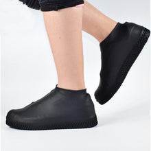 Load image into Gallery viewer, 1 Pair Reusable Latex Waterproof Rain Shoes Covers Slip-resistant Rubber Rain Boot Overshoes S/M/L Shoes Accessories
