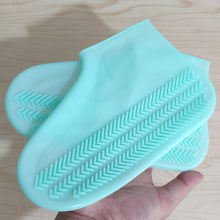 Load image into Gallery viewer, 1 Pair Reusable Latex Waterproof Rain Shoes Covers Slip-resistant Rubber Rain Boot Overshoes S/M/L Shoes Accessories