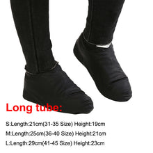 Load image into Gallery viewer, 1 Pair Reusable Latex Waterproof Rain Shoes Covers Slip-resistant Rubber Rain Boot Overshoes S/M/L Shoes Accessories